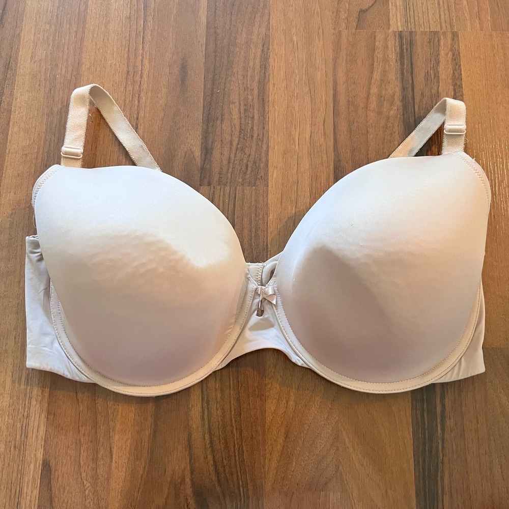 Torrid Curve Perfect T-Shirt Underwire Bra Nude Beige Size 42DDD #11329915